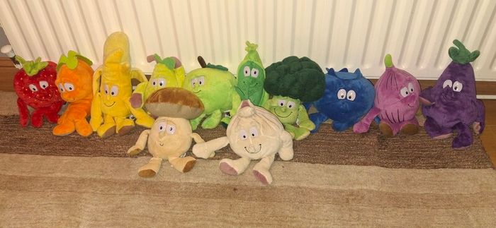 Fruit N Veg Soft Toys.