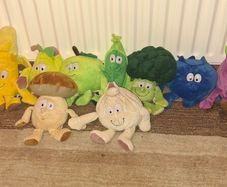 Fruit N Veg Soft Toys.