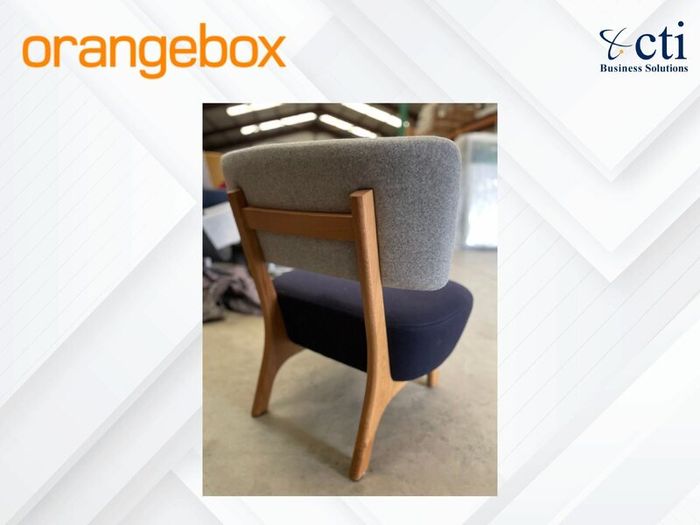 4 x Orangebox Lounge/Reception Chairs - Grade A