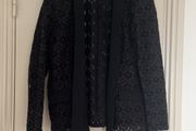 Zara black jacket size 14