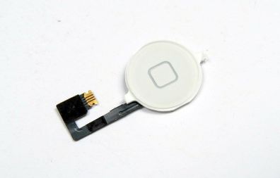 iPhone 4s White Replacement Home Button Ribbon Flex Cable