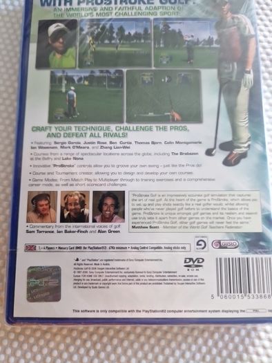 Brand new game sealed Pro Stroke Golf World tour 2007 PlayStation2 Ps2 Games Original
