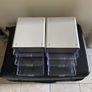 Set of 2 Desktop Storage Organisers + FREE Soap Dispenser & Brand New Notebook Image 2