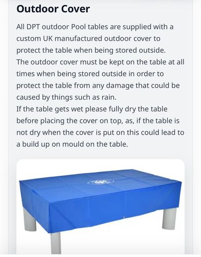 7ft UK manufactured Outdoor Slate Pool Table