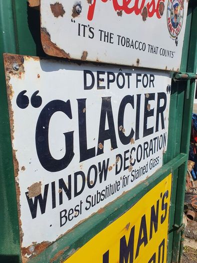 enamel signs