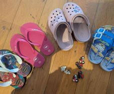 Kids Summer Shoes Bundle: Crocs, Havaianas, Gezer (Sizes EU 31-33)