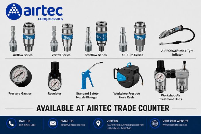 Compressor-filter-regulator-lubricator- In Stock