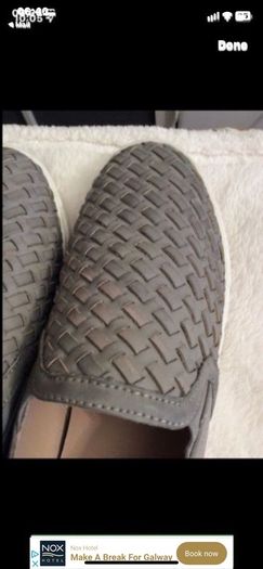shoes Steve Madden size 40 grey weave
