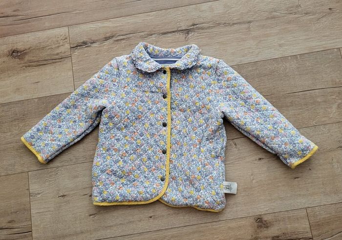 Girl JoJo Maman Bebe Reversible Quilted Jacket