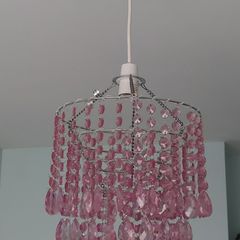 Ceiling Chandlier Pink
