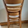 Authentic Ex-Starbucks Premium Solid Hardwood Bar Stools  Excellent Condition Image 4