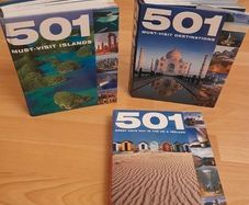 3 x 501 Travel books Must visit Destinations Mus visit Islands Days out in the UK and Ireland 15e for the lot