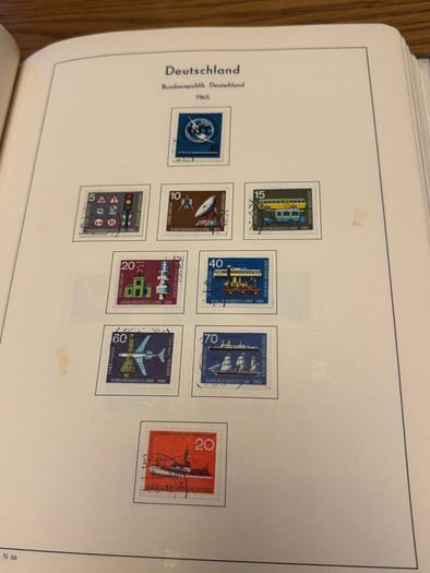 Stamp album GERMANY