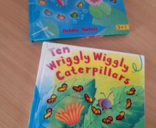 Two pop up children's books