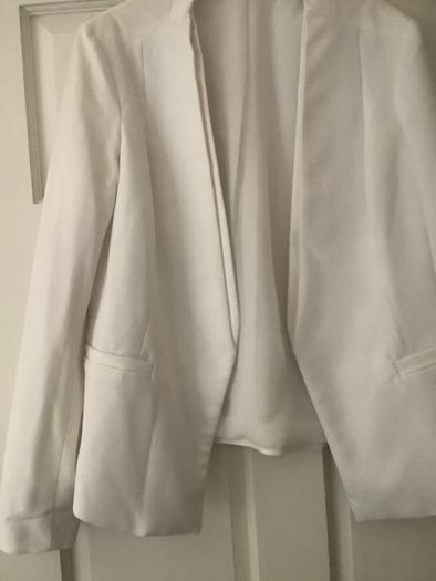 New Cream Edge To Edge Jacket