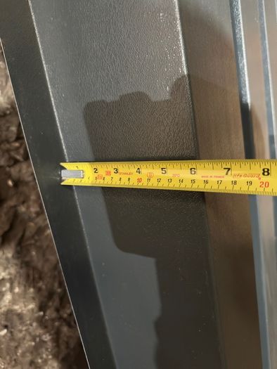 Hat Channel Wall Mounted Pipe Guards x 4 Lengths