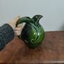 Vintage Green Pitcher Jug Image 2