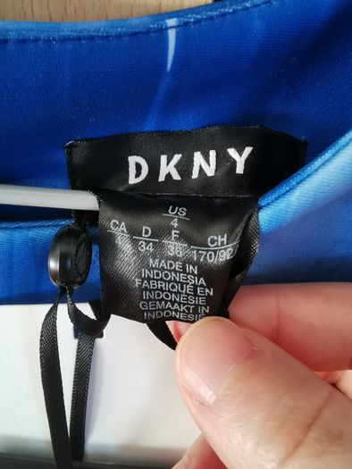 BNWT - DKNY Draped Scuba Dress UK 8