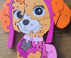 Paw patrol Sky puzzle