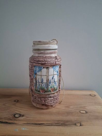 Vintage Glass Jar