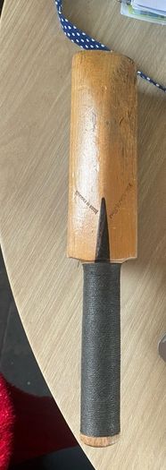 Vintage Cricket Bat Clothes Brush
