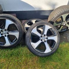 Genuine mk7 golf GTI/Michelin pilot sport 5 x2 Pirelli x2 tyres