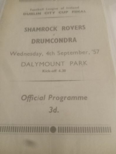 league of Ireland Programmes