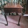Antique irish georgian mahogany side table Image 2