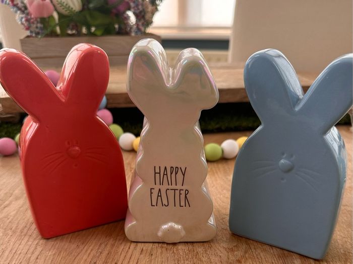Lovely Easter/Spring  bunny rabbit and egg decor