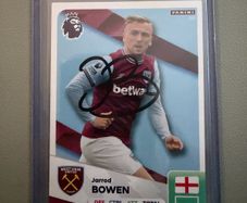 Jarrod Bowen West Ham signed card