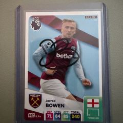 Jarrod Bowen West Ham signed card