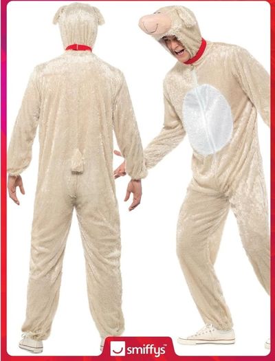smiffys adult lamb/sheep costume