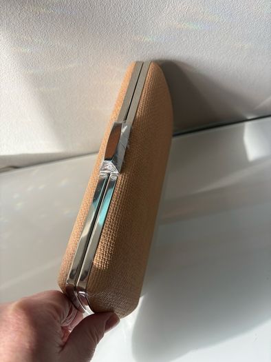 Clutch bag nude