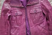 Ladies leather jacket