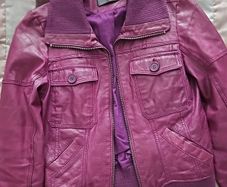 Ladies leather jacket