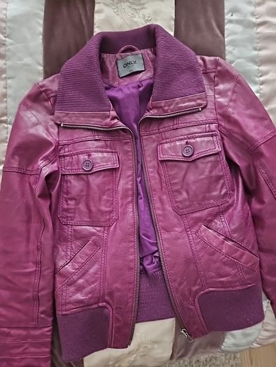 Ladies leather jacket