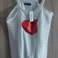Cold shoulder top size fits s s-m