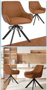 Set of 2 Dining Chairs with Armrests still in box never opened