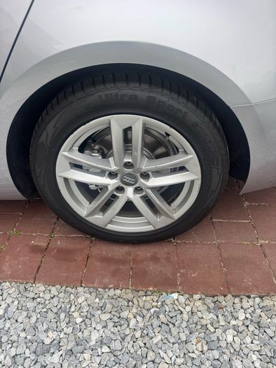 R17 audi alloys wheels & Nearly New tyres