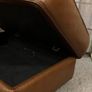 Leather Ottoman with storage Image 5