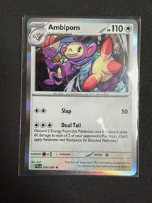 2025 Pokemon Pfl En-phantasmal Flames 079 Ambipom