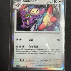 2025 Pokemon Pfl En-phantasmal Flames 079 Ambipom