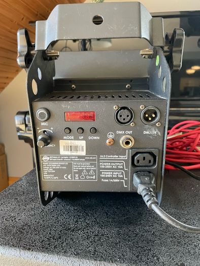 DJ PA system & lights