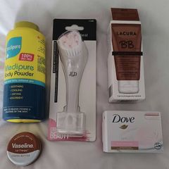 Make Up Bag with cosmetic items