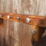 Rustic Oak stove mantle / shelf / coat rack Image 5