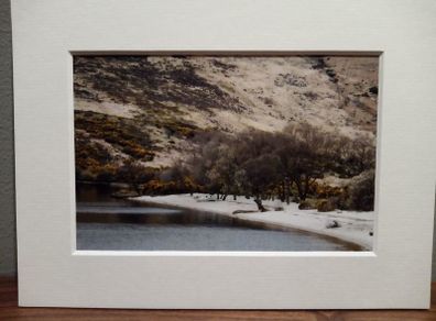 Mounted Original Photography - Lough Dan Strand