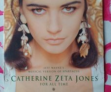 Catherine Zeta Jones /Jeff Wayne For all Time 7" Vinyl