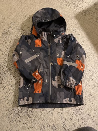 Polarn O.Pyret rain jacket like new. Size 5-6 116cm for sale
