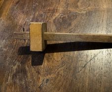 Vintage Scratch Gauge