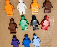 Lego Monochrome Figures